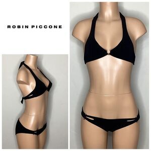 New. Robin Piccone black bikini. XS. Retails $198